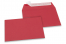 Buste di carta colorate - Rosso, 114 x 162 mm | Paesedellebuste.it