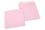 Buste di carta colorate - Rosa chiaro, 160 x 160 mm  | Paesedellebuste.it