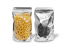 Sacchetti Doypack metallizzati trasparenti - argento metallizzato, 180 x 290 x 90 mm - 1000 ml | Paesedellebuste.it