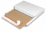 Imballaggio per libri Multistar - chiudere l'imballaggio con la striscia adesiva - bianco | Paesedellebuste.it