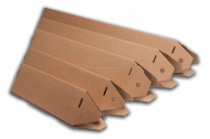 Scatole di cartone lunghe triangolari - Collezione | Paesedellebuste.it