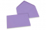 Buste colorate per biglietti d'auguri - viola, 125 x 175 mm | Paesedellebuste.it