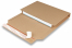 Imballaggio per libri MultiStar - chiudere l'imballaggio con la striscia adesiva - marrone | Paesedellebuste.it