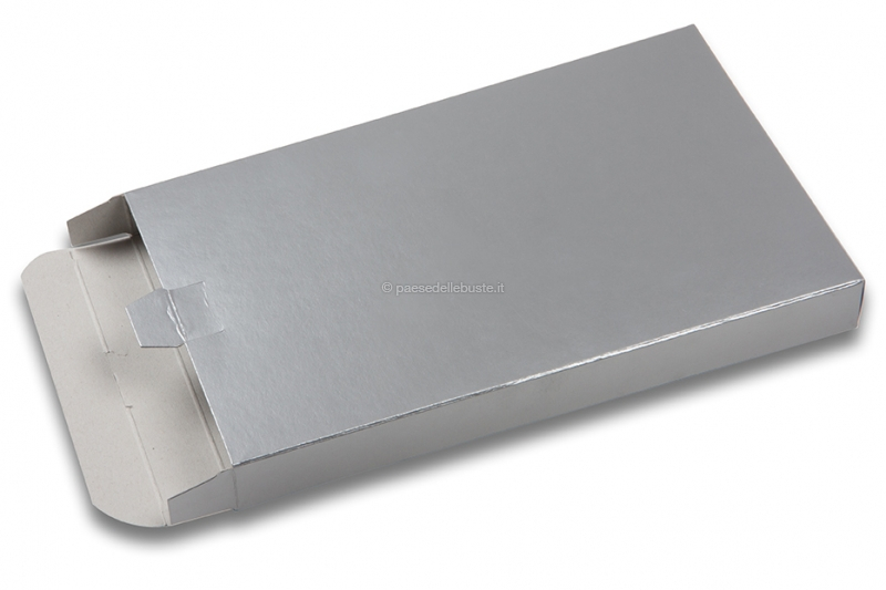 Scatole postali colorate brillante - argento