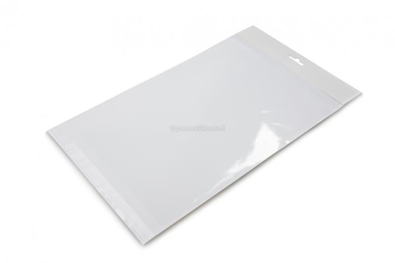 100 Sacchetti Conici Trasparenti Per Dolci, 13 X 25 Cm, Con Nastro A - Foto 4