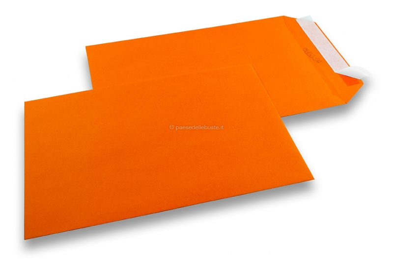 Buste di carta colorate - Arancione, 229 x 324 mm