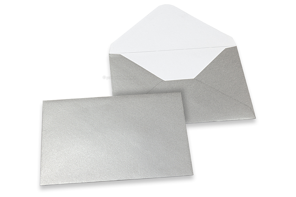 Buste Regalo Argento Metallizzato FAVORIT - Confezione Da 100 Pezzi 10x20 Cm | Per Regali E Packaging - Foto 9