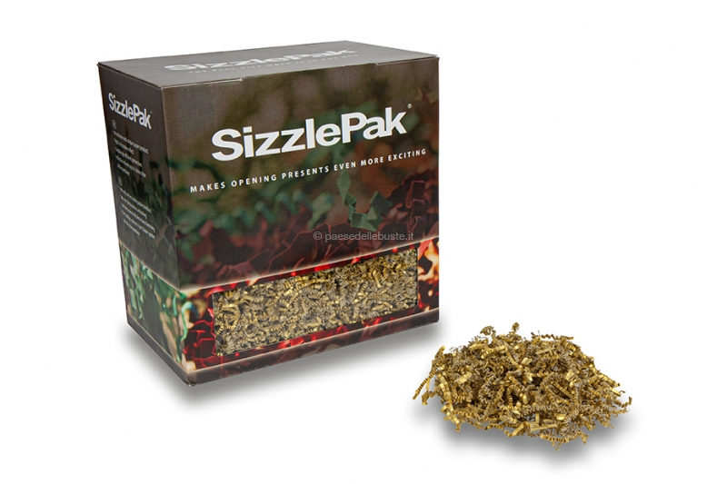 Materiale da riempimento SizzlePak - Oro (1.25 kg), 120 grammi di carta