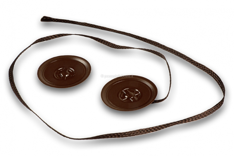 Chiusura con corda e rondella - 1 set