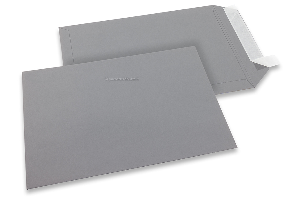 Buste di carta colorate - Grigio, 229 x 324 mm