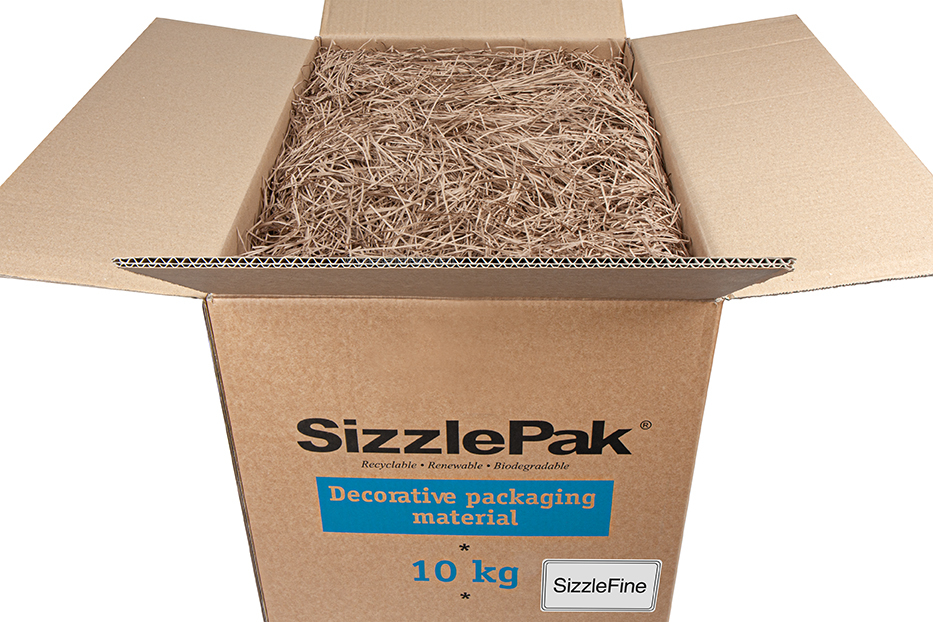 Materiale da riempimento SizzlePak Fine - Marrone kraft (neutro) (10 kg)