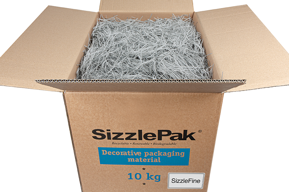 Materiale da riempimento SizzlePak Fine - Grigio (10 kg)