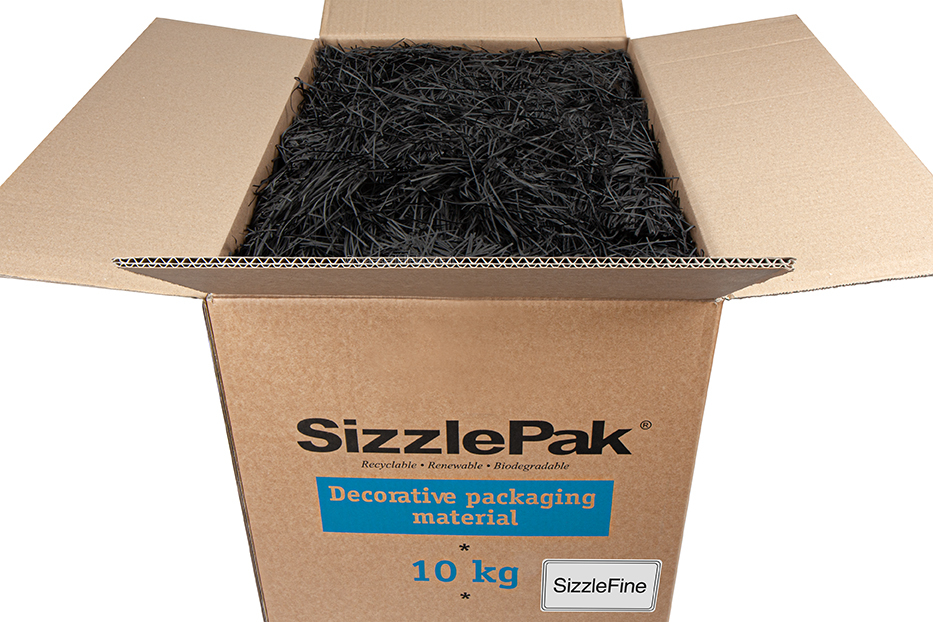 Materiale da riempimento SizzlePak Fine - Nero (10 kg)