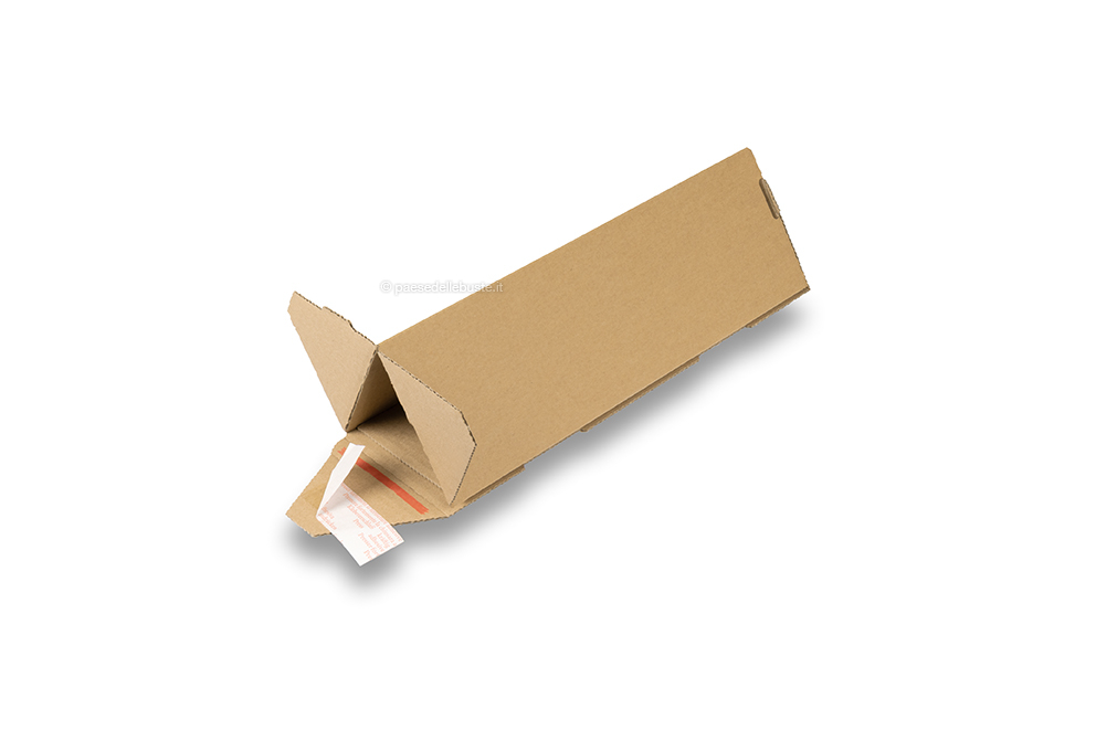 Scatole di cartone lunghe triangolari - 310 x 60 mm (L x ø)